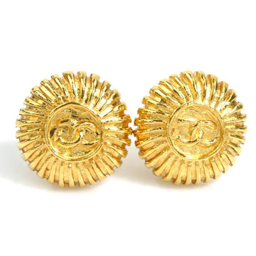 Chanel Cc Logo Clip On Earrings