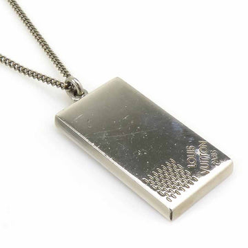 Louis Vuitton Necklace Silver Metal