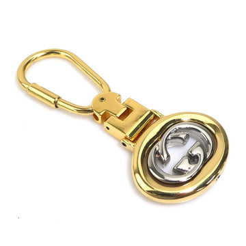 Gucci Key Ring Gold/Silver Metal -