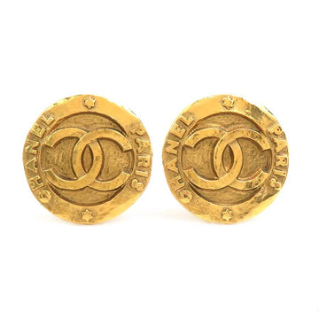 Chanel Cc Logo Clip On Earrings