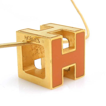 Hermes H Cube Pendant Necklace