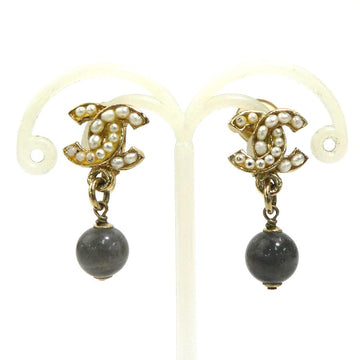 Chanel Cc Logo Earrings