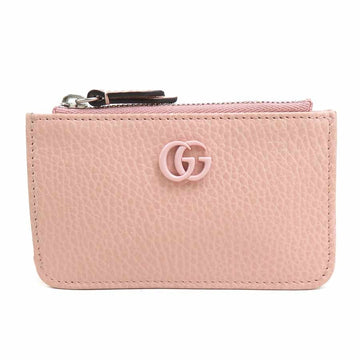 Gucci Coin Purse Case Pink Leather