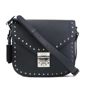 Mcm Shoulder Bag Black/Silver