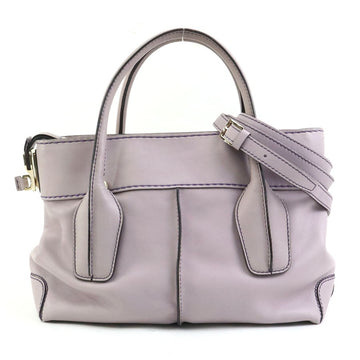 Tod’S Handbag Shoulder Bag Purple