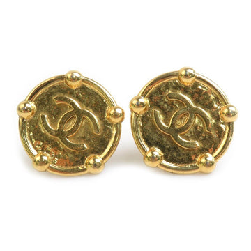 Chanel Cc Logo Clip On Earrings