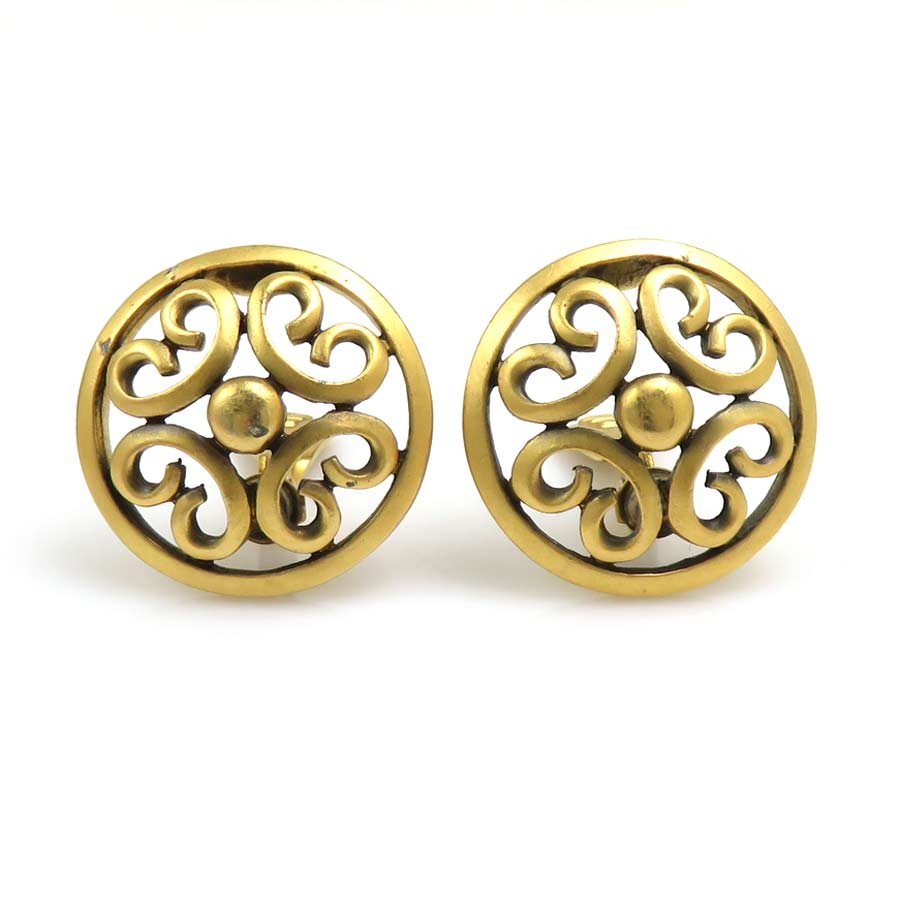 Yves Saint Laurent Earrings Gold