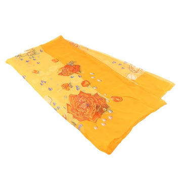 Hermes Scarf Yellow/Multicolor Silk