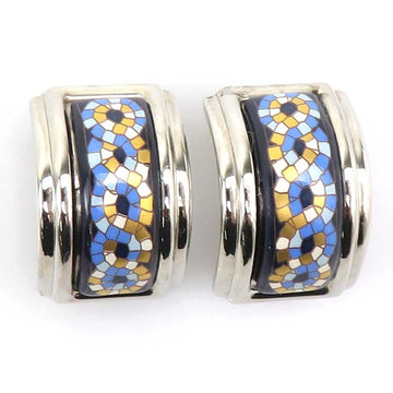 Hermes Cloisonne Earrings