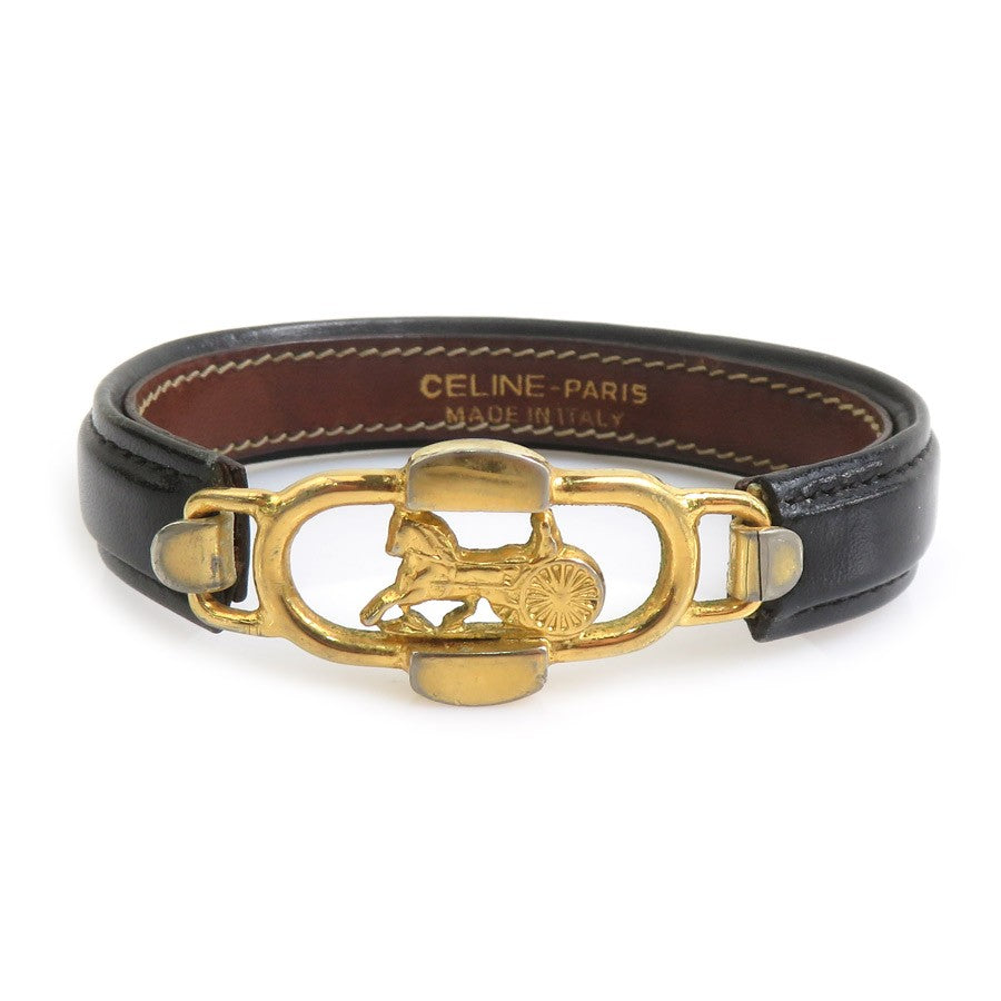 Celine Bracelet Black/Gold