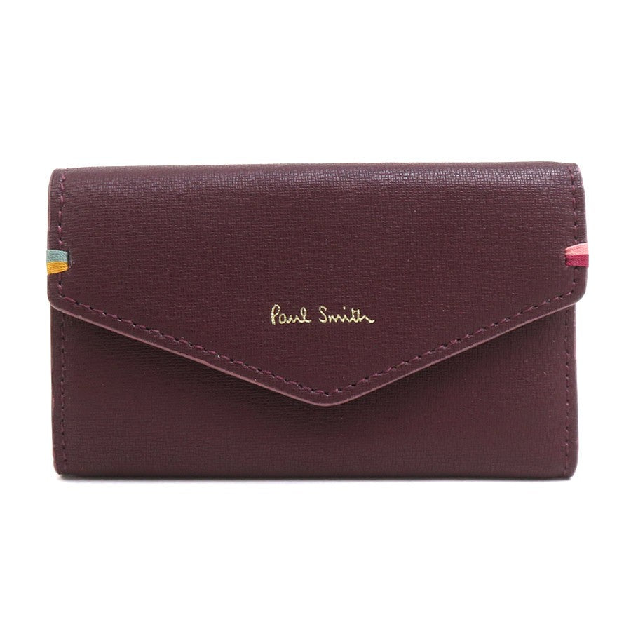 Paul Smith Key Case Bordeaux/Gold