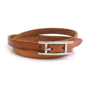 Hermes Api Bracelet Brown/Silver