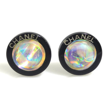 Chanel Logo Clip On Earrings