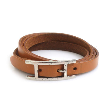 Hermes Api Bracelet Brown/Silver