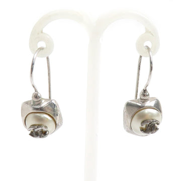 Chanel Cc Logo Pierce Earrings