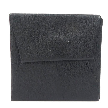 Hermes Bastia Coin Purse Case Black