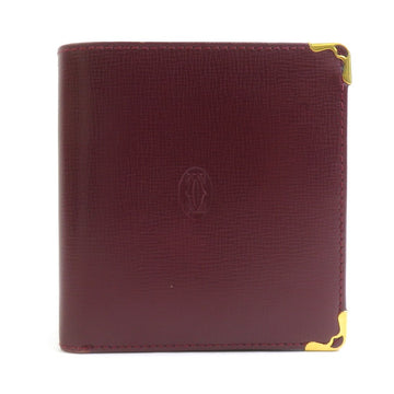 Cartier Bifold Wallet Burgundy