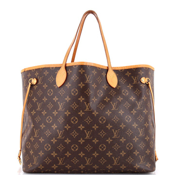 Louis Vuitton Neverfull Nm Tote Canvas
