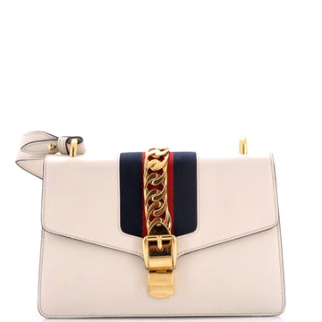 Gucci Sylvie Shoulder Bag Leather Small