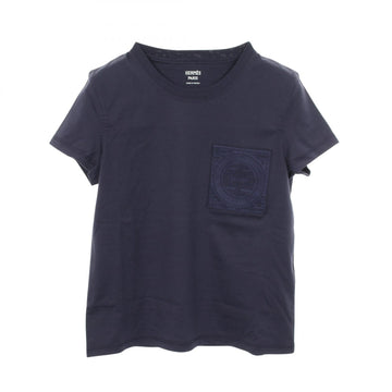 Hermes Mosaic H Embroidery T-Shirt With