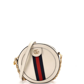 Gucci Ophidia Round Shoulder Bag Leather