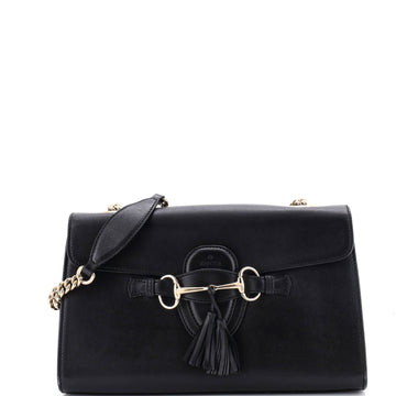 Gucci Emily Chain Flap Bag Leather