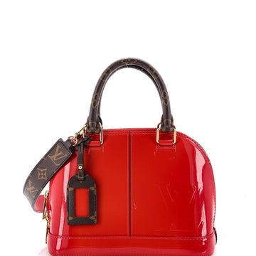 Louis Vuitton Alma Handbag Vernis With