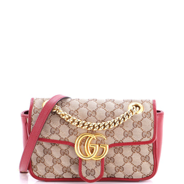 Gucci Gg Marmont Flap Bag Diagonal