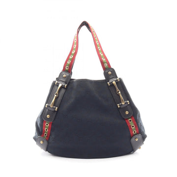 Gucci Horsebit Gg Canvas Tote Hand Bag