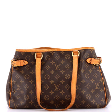 Louis Vuitton Batignolles Handbag Canvas