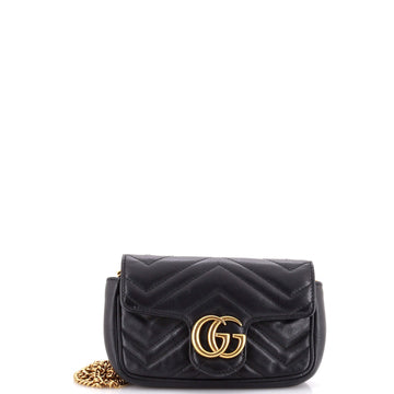 Gucci Gg Marmont Flap Bag Matelasse