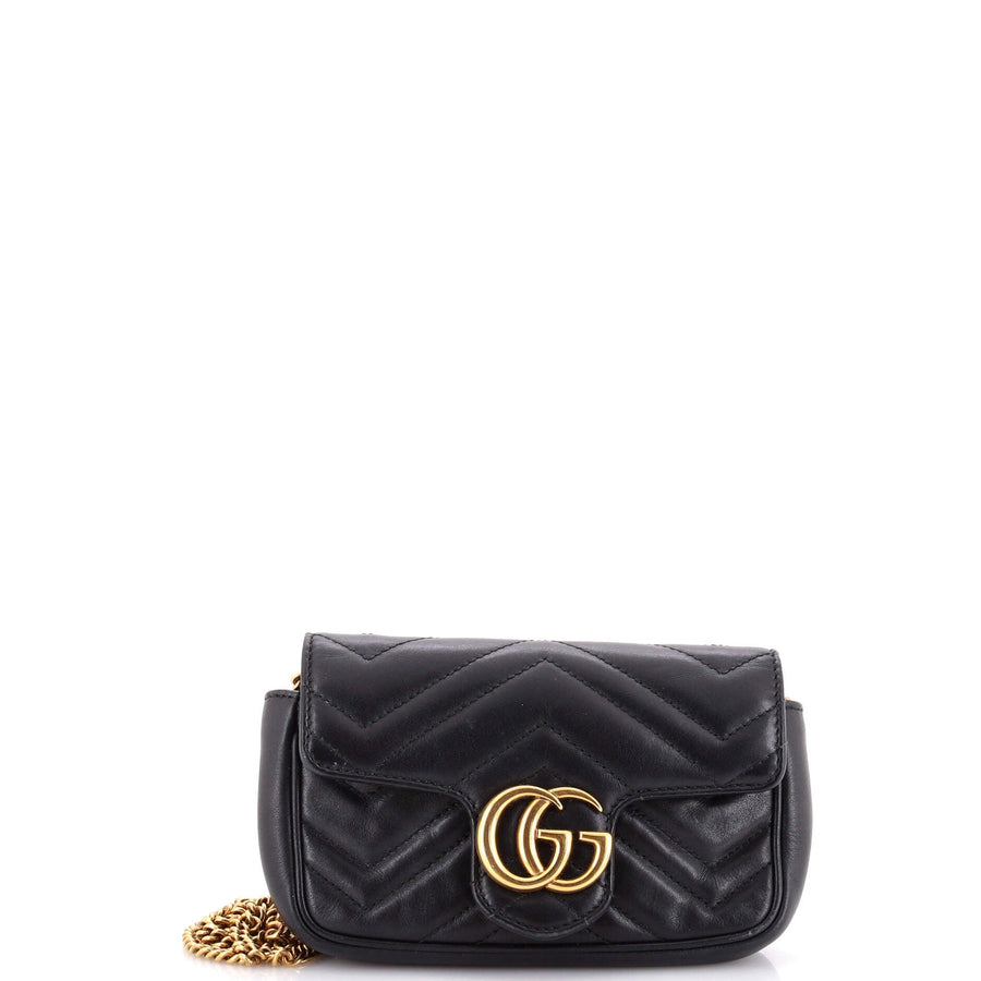 Gucci Gg Marmont Flap Bag Matelasse