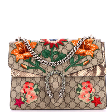 Gucci Dionysus Bag Embroidered Gg Coated