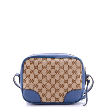 Gucci Bree Disco Crossbody Bag Gg Canvas