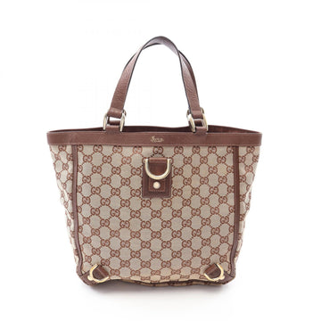 Gucci Abbey Gg Canvas Tote Hand Bag