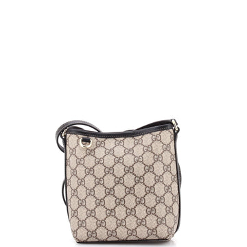 Gucci Gg Emblem Bucket Bag Coated