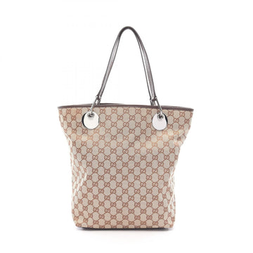 Gucci Eclipse Gg Canvas Tote Hand Bag