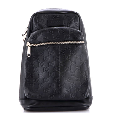 Signature Slim Crossbody Bag Guccissima