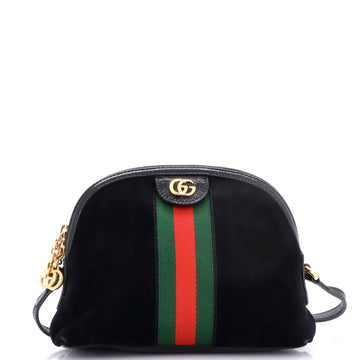 Gucci Ophidia Dome Shoulder Bag Suede