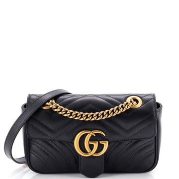 Gucci Gg Marmont Flap Bag Matelasse