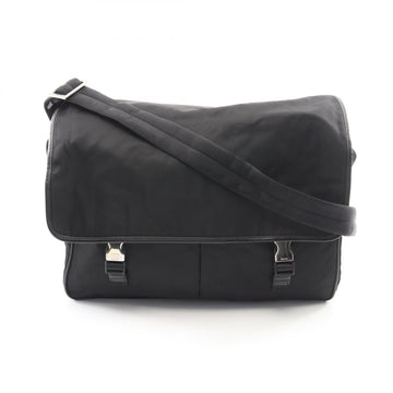 Prada Shoulder Crossbody Bag Nylon Black