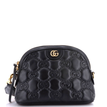 Gucci Dome Chain Zip Shoulder Bag Gg