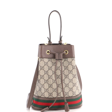 Gucci Ophidia Bucket Bag Gg Coated