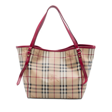 Burberry Small Haymarket Check Coated