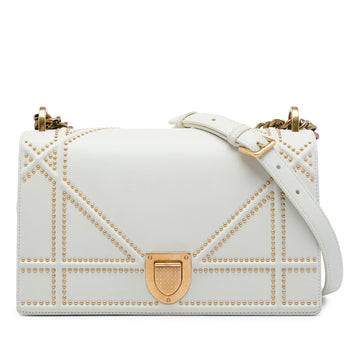 Dior Medium Studded Lambskin Ama Flap