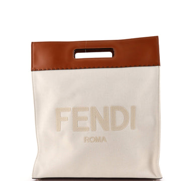 Fendi North South Logo Cutout Handle