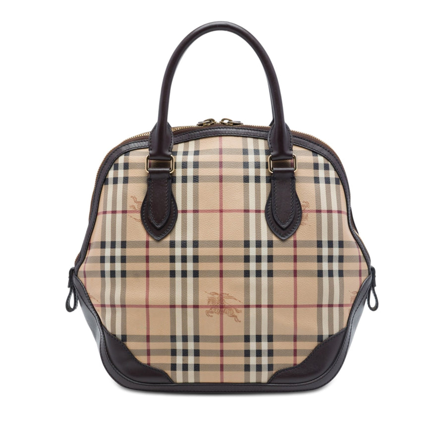 Burberry Medium Haymarket Check Coated
