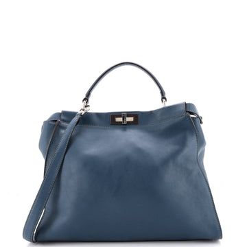 Fendi Peekaboo Bag Rigid Leather Large