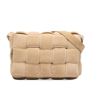 Bottega Veneta Suede Intrecciato Padded