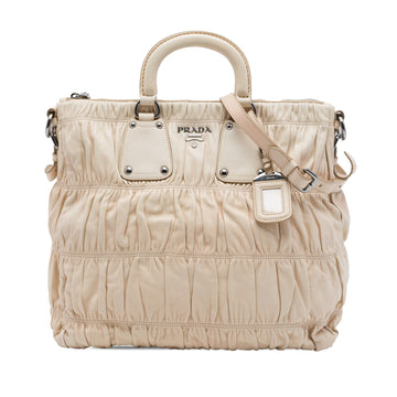 Prada Nappa Gaufre Satchel Pre-Loved